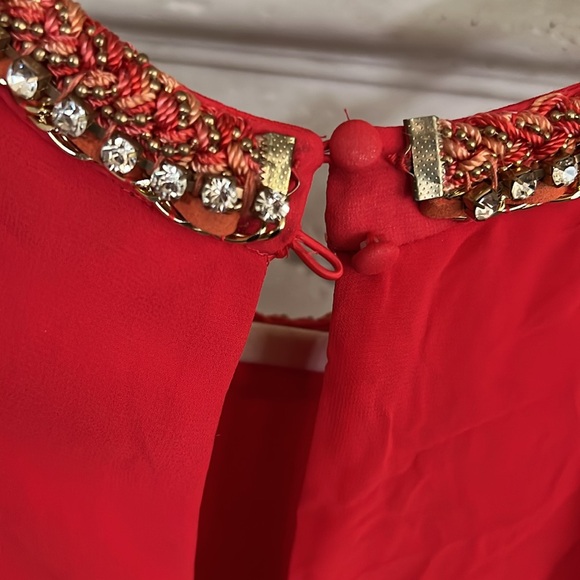 MSK embellished neck halter dress - Picture 6 of 9